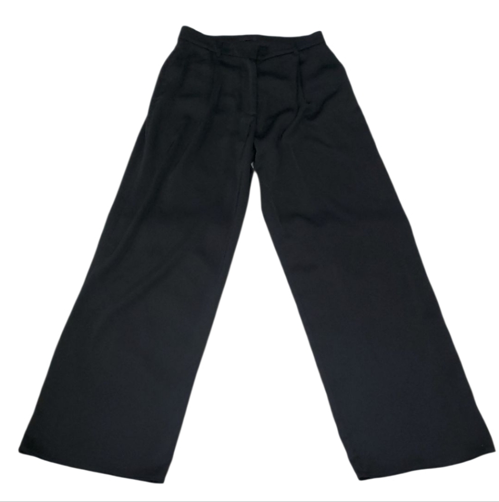 ATM Anthony Thomas Melillo Black Wide Leg Pants Sz 4